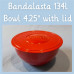 Bandalasta 134 Dish 4.25" and Lid