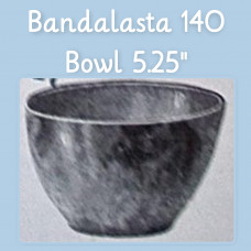 Bandalasta 140 bowl 5.25" dia and lid