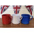 Jubilee set. red - white - blue set of 3  + £27.05GBP 