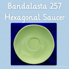 Bandalasta 257 Hexagonal Saucer 