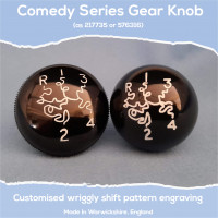 LRCML knob gear wriggly shift knurled