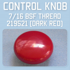 LR 219521 dark red knob 7/16 BSF