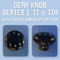 LRCML knob gear 217735 knob engraved for R380 1/2BSF