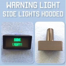 Warning Light Hooded Side Lights - text