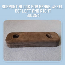 LR 301254 spare wheel support block