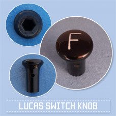 knob, switch, O19 black 313618 F filled white