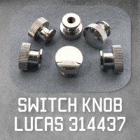 knob, switch, Z16 chrome 314437